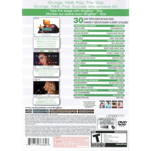 SingStar 90s - Joc PS2
