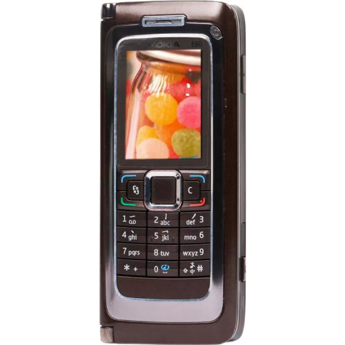 Telefon De Colectie, Nokia E90 Communicator, Full Qwerty Keyboard, 3G, 128 MB, Mocha
