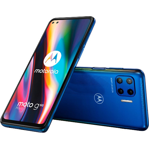 Motorola Moto G 5G Plus 128 Gb Dual-Sim, Surfing Blue
