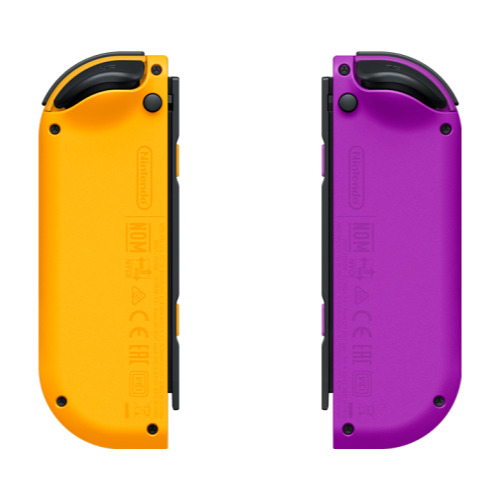 Set Controller Joy-Con Nintendo Switch, Neon Purple/Orange
