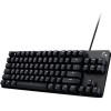 Tastatura mecanica cu fir Logitech G413 SE, Switch Tactile, Iluminata, USB, Negru