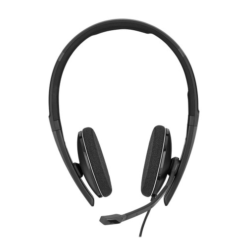 Casti Call Center Sennheiser PC 3.2 Chat, Stereo, Microfon, Negru
