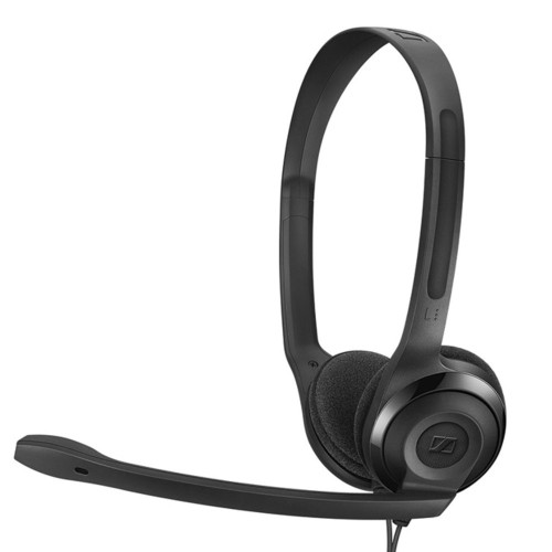 Casti Call Center Sennheiser PC 3.2 Chat, Stereo, Microfon, Negru
