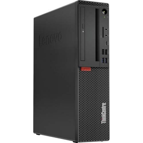 Sistem Desktop PC Lenovo ThinkCentre M720s, Procesor Intel Core i3-8100 3.6GHz, 8 Gb RAM DDR4 240MHz, SSD 256 Gb, AMD Radeon R5 310 2 Gb, USB, USB-C, DisplayPort, Ethernet