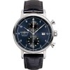 Ceas barbatesc Zeppelin Nordstern 7578-3, 41mm, Cronograf, Geam Cristal mineral, 10ATM, Carcasa otel inoxidabil, Curea piele, Quart, Analog