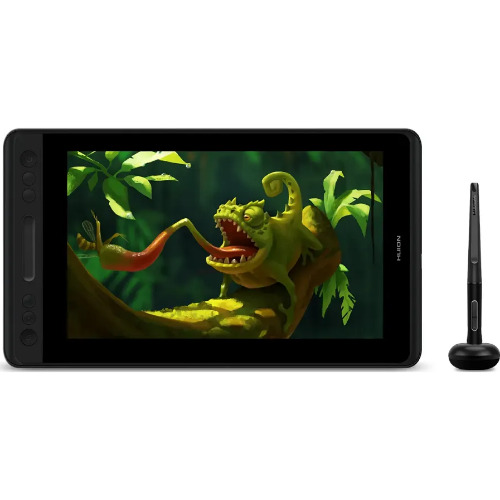 Tableta grafica Huion KAMVAS Pro 12, Display 11.6 inch IPS, Rezolutie 5080 lpi, 8192 Niveluri presiune, 266 pps, USB 2.0, Black