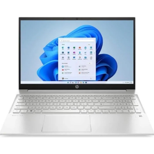 Laptop HP Pavilion 15-EG2019NQ, 15.6" Full HD, Intel Core i7-1255U pana la 4.7GHz, 16 Gb RAM DDR4, SSD 1 Tb, Intel Iris Xe Graphics, USB, Ethernet, HDMI, USB-C, Jack 3,5mm, Natural Silver
