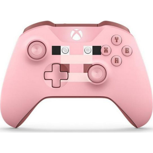 Controller Microsoft Xbox ONE, Wireless, Minecraft Pig Edition