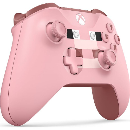 Controller Microsoft Xbox ONE, Wireless, Minecraft Pig Edition