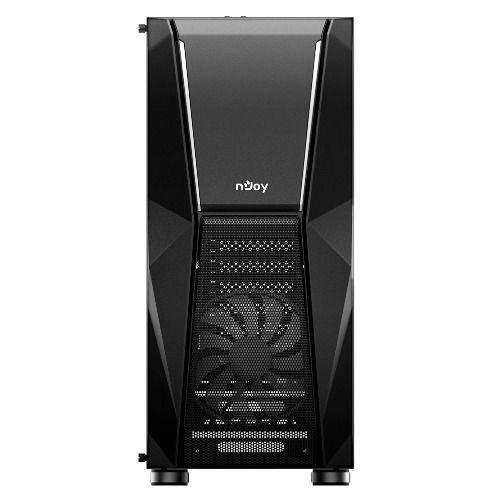 Sistem Desktop Gaming nJOY Fort ARGB, Procesor Intel Core i5-13400F 10-Core 4.60GHz, 16 Gb RAM DDR4 3200MHz, SSD 512 Gb NVMe, nVidia GeForce GTX 1650 4 Gb, USB, HDMI, DisplayPort, DVI