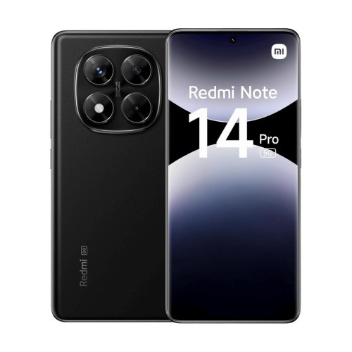 Xiaomi Redmi Note 14 Pro 5G 256 Gb, Dual SIM, 8 Gb RAM, Midnight Black (Produs NOU!) - Garantie 24 LUNI
