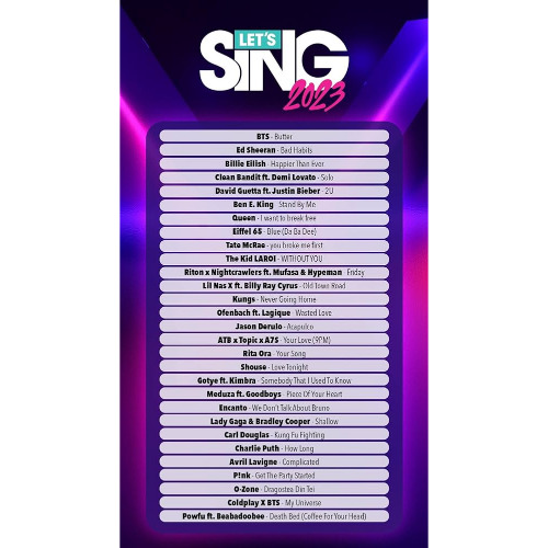 Let's Sing 2023 - Joc Xbox ONE
