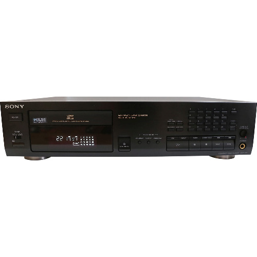 Stereo Compact Disc Player Sony CDP-797, 2Hz - 20kHz, Optical, THD 0.0027, Negru