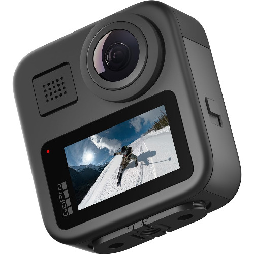 Camera Video Sport GoPro MAX 360, 5.6K, 16.6 Mp, Slo-Mo, TimeWarp, Streaming 1080p + 2 x MicroSD Kingston 256GB
