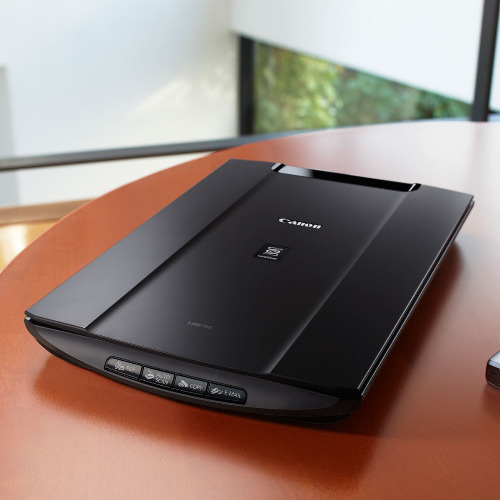 Scanner Canon LiDE 110, A4, Color, PDF, 2400 x 4800, 3.75 ipm, Negru
