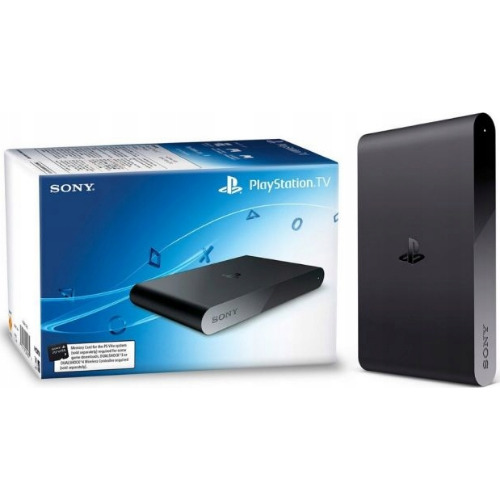 Micro Consola Sony PlayStation TV (Model VTE-1016), Remote play, Platforma PlayStation 4 / PlayStation Vita, Negru Micro Consola Sony PlayStation TV (Model VTE-1016), Remote play, Platforma PlayStation 4 / PlayStation Vita, Negru