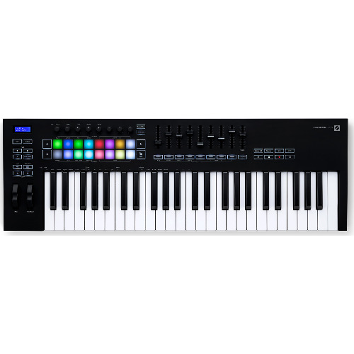 Controller MIDI Novation Launchkey MK3, 49 Clape, 16 Pad-uri Iluminate RGB

