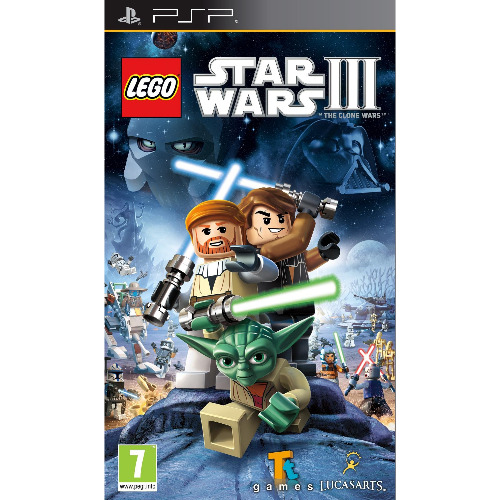 Lego Star Wars III The Clone Wars - Joc PSP
