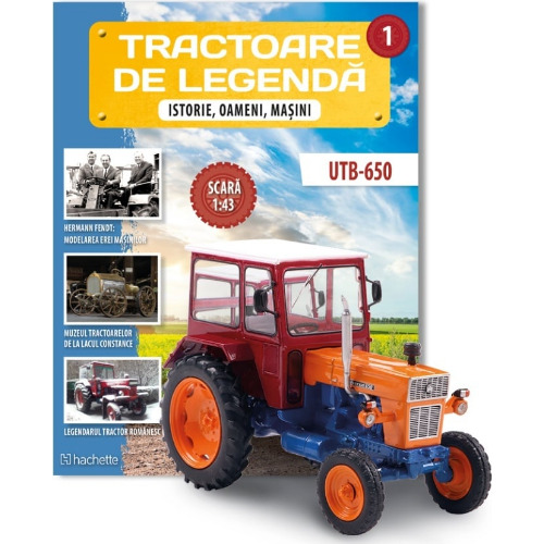 Macheta Auto 1:18 Tractoare de Legenda - UTB-650