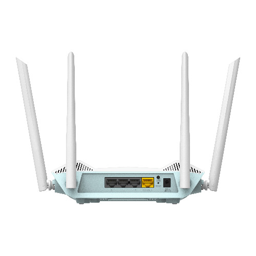 Router wireless D-Link R15 Smart Eagle PRO AI, AX1500, Wi-Fi 6, Dual-Band, MU-MIMO, Asistenta AI, Control Parental, Control Vocal Google/Alexa