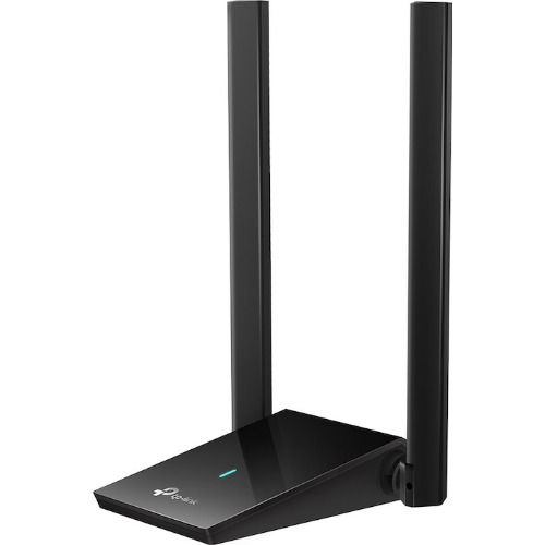 Adaptor Wireless TP-Link Archer TX20U Plus, AX1800, Dual-Band, WiFi 6, MU-MIMO, USB 3.0, Negru