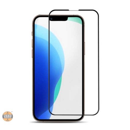 Folie Protectie Ecran Sticla Mobix, 2.5 D, Compatibila cu iPhone X/XS/11 PRO, Negru