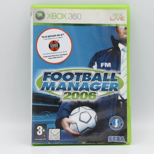 Football Manager 2006 - Joc Xbox 360