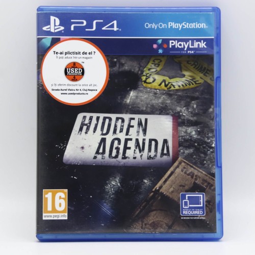 Hidden Agenda - Joc PS4