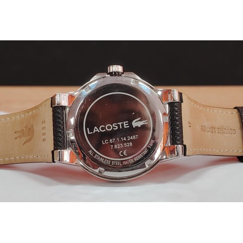 Ceas Barbatesc Lacoste LC.67.1.14.2487 44mm, Quartz, Calendar, Curea Piele, Otel Inoxidabil
 Ceas Barbatesc Lacoste LC.67.1.14.2487 44mm, Quartz, Calendar, Curea Piele, Otel Inoxidabil
