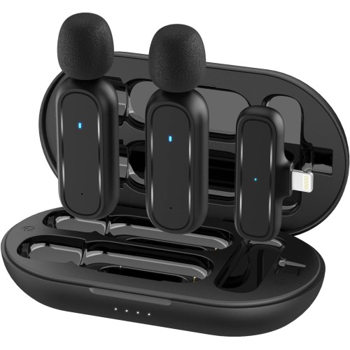 Lavaliera Wireless Gimpro MC1X(A) 2.4GHz cu Charging Box(Produs Nou!!)
