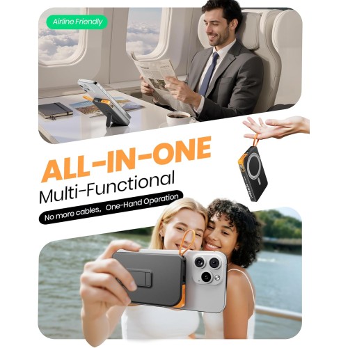 Power Bank 3 in 1 Ntaanoo 0619F,10000 mAh,Black
 Power Bank 3 in 1 Ntaanoo 0619F,10000 mAh,Black