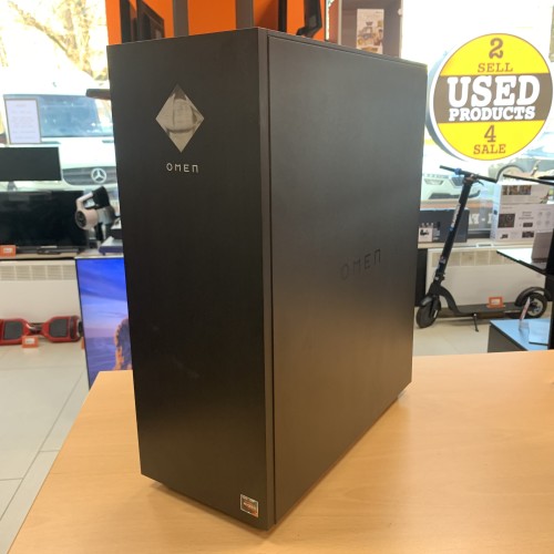 Sistem Desktop PC Omen AMD Ryzen 7-3600X 3.60GHz, 16Gb DDR4, 450Gb SSD, 1Tb HDD, NVidia GeForce RTX 2060 SUPER 8Gb VRAM
