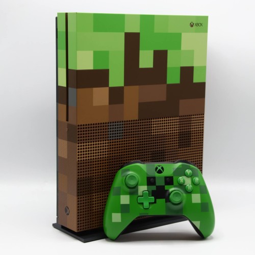 Consola Microsoft Xbox ONE S 1 Tb + Controller, Minecraft Edition