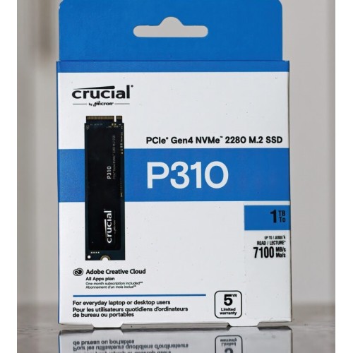 SSD Crucial P310 1TB PCI Express 4.0 x4 M.2 2280
