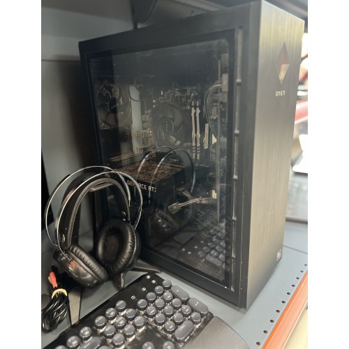 Set PC Gaming OMEN AMD Ryzen 7-3600X 3.60GHz, 16Gb DDR4, RTX 2060 SUPER 8Gb + Monitor gaming LED LG UltraGear 32GN500 31.5 inch FHD 165Hz + Tastatura mecanica RGB Redragon Soma K562R + Casti Myria Gaming Series + Mouse Marvo M399
