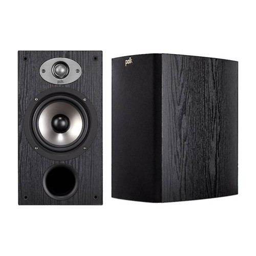Set Boxe Raft Polk Audio TSx220B, 20-125 W, 8 Ohm, Dimensiune Woofer 6.5 Inch, Negru
