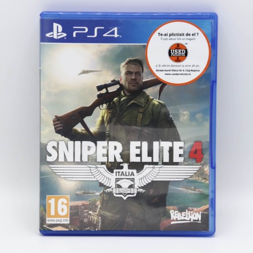 Sniper Elite 4 - Joc PS4