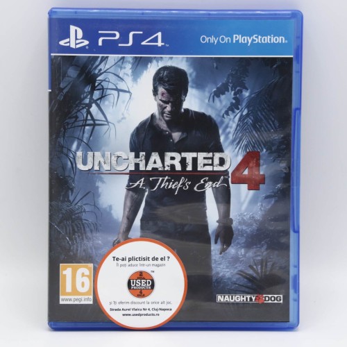 Uncharted 4 A Thief's End - Joc PS4