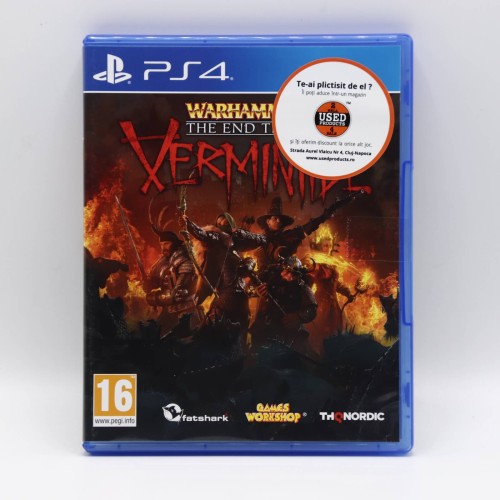 Warhammer The End Times Vermintide - Joc PS4