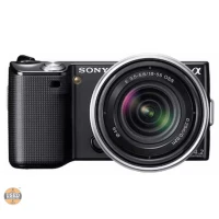 Aparat foto Mirrorless Sony NEX-5, 14.2 Mp, FHD, Black, Obiectiv 18-200mm E f3.5-6.3 OSS