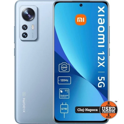 Xiaomi 12X 5G, 128 Gb, 8 Gb RAM, Blue